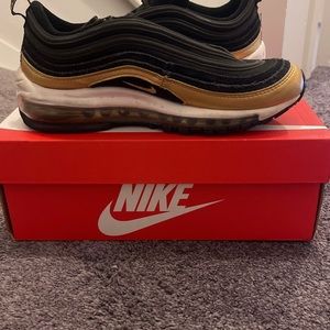 Air max 97 black metallic gold